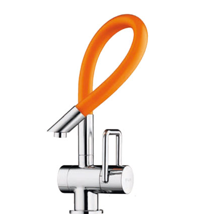 Orange85 de robinet Orange85 - tourner l'aérateur sur le robinet - 2 pièces  | bol