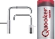 Quooker® robinet à eau bouillante Combi 2.2 Twintaps Nordic Square chrome Q2TNSC