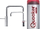 Quooker® robinet à eau bouillante Combi 2.2 Twintaps Nordic Square acier Q2TNSS