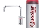 Quooker® robinet à eau bouillante Combi 2.2 Nordic Square acier Q2NSS