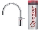 Quooker® robinet à eau bouillante Pro3-VAQ Nordic Round acier QP3NRS