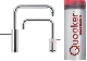 Quooker® robinet à eau bouillante Pro3-VAQ Twintaps Nordic Square chrome QP3TNSC