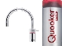 Quooker® robinet à eau bouillante Combi 2.2 Nordic Round acier Q2NRS