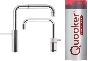 Quooker® robinet à eau bouillante Pro3-VAQ Twintaps Nordic Square chrome QP3TNSC